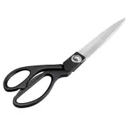 Black 10.5" Sharp Tailor Scissors Fabric Scissors Leather Scissors Stainless ...