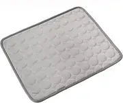 GANAZONO Summer Pet Cooling Pad Gray Ice Mat for Dogs Cats Heat Dissipation Cushion Scratch Resistant Durable Sleeping Mat