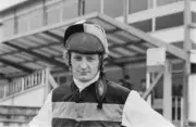 Jockey and later sculptor Philip Blacker UK 5th October 1973 OLD PHOTO
