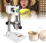 Manual Coconut Hole Opening Machine, Manual Coconut Hole Opening Machine, Adjustable Coconut Opener Tool, for Commercial Home Use White