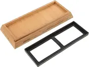 HOMSFOU 1 Set Whetstone Base Grinding Tool Tool Whetstone Sharpening Stone Kitchen Holder Stone Holder Accessory Kitchen Knife Sharpener Base Knife Sharpening Rubber