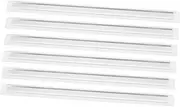 SWOOMEY Durability Efficiency 6pcs Aluminum Alloy Squeegee Blades for Glass Doors Car Windshields Tiles Windows Mirrors Bathrooms