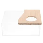 Hamster Sand Bath Box Urinary Basin Animal Feeding Tubs Bowl for Hamsters