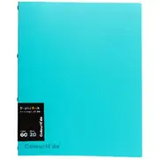 ColourHide Refillable Display Book 20 Sheets Aqua