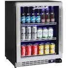New Schmick Under Bench Glass Door Bar Fridge Triple Glazed - Model JC132B