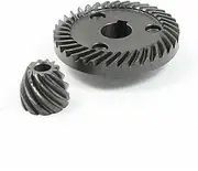 Gears Pinion Gear Set, Pinion Gear Metal Spiral Bevel Gear Angle Grinder Repair Part Spiral Bevel Gear Pinion Set for 9553 Angle Grinder bore Shaft