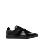[Maison Margiela] Maison Margiela Replica Low-top Leather Sneakers 40 IT BLACK