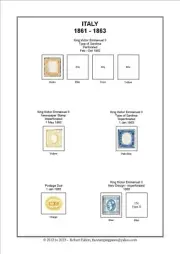 ITALIAN - Print Your Own Stamp Album - 1862 to 2024 - for A4 paper