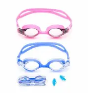 Kids Adjustable Swimming Goggles Anti Fog UV Protection Adjustable Strap