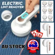 Electric Lint Remover Cleaner Fabric Shaver USB Rechargeable Clothes Defuzzer SW