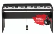 Korg B2Sp 88 Weighted Hammer Action Digital Black With Stand Pedals And AKG K-72