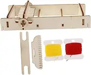 Wooden Weaving Frame Handmade Knitting Toy for Boys and Girls Diy Weaving Machine Educational Craft Tool