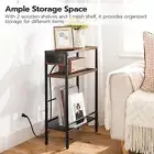 Small Narrow Side Table End Table Slim Nightstand Sofa Beside Table BF102UBZ01