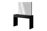Gianna Hollywood LED Mirror Dressing Table - Black