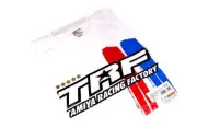 TAMIYA RC Model TRF Stripe White T-Shirt A (Small) 67240