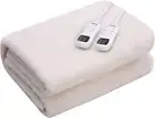 Dreamaker Fleece Top Multizone Electric Blanket Fully Fitted Heated Blanket Over