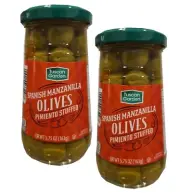 2 Packs Tuscan Garden Spanish Manzanilla Olives Pimiento Stuffed 5.75 oz