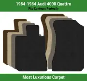 Lloyd Luxe Front Row Carpet Mats for 1984 Audi 4000 Quattro (for: Audi)