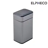 在飛比找PChome24h購物優惠-ELPHECO 不鏽鋼雙開除臭感應垃圾桶 ELPH9811U