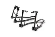 T-REX Motorcycle Stands Front & Rear Heavy-Duty Motorbike Lift Paddock Steel