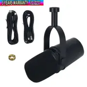 MV7 USB/XLR Podcast Microphone Dynamic Microphone Wired Mic for Pro. Record Live