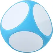 HOOTNEE DIY Rounded Dice Erasable Blank Gaming Dice for Classroom Educational and Creative Play for Parties and Learning Activities