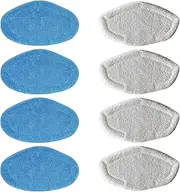 8 Pcs Cleaning Mop Pad 62300479,Compatible with Hoover Dual Steam Plus Steam Mop;Mop Pads Vacuum Cleaner Parts Cleaning Pad Household Steam Cleaner Accessories