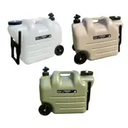 Water Container with Wheels 28L Water Jug for Camping Self