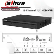Dahua NVR4116HS-4KS2/L 16CH 16 Channel NO POE 1U H.265 Network Video Recorder