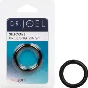 Dr. Joel Kaplan Silicone Prolong Ring Black Penis Enhancer Cockring Erection Aid