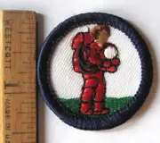 Girl Scout Junior 1986-2001 TECHNOLOGY BADGE Astronaut Space Exploration Patch