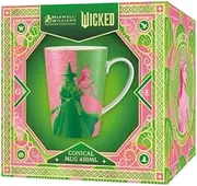 Maxwell & Williams Wicked Magical Conical Mug in Forever Gift Box, 450 ml Capacity, Green/Pink