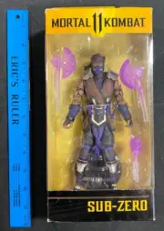 2021 McFarlane Toys Mortal Kombat 11 Sub-Zero Action Figure New Sealed 51623