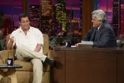 Actor Adam Sandler during an interview with host Jay Leno on June - Old Photo 4