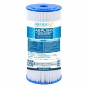 10"x4.5" Pleated Sediment Water Filters | Washable Dust Silt Spa Hot Tub 20mic
