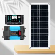 6000W Solar Panel Kit Solar Power Inverter Generator 100A Home 110V Grid System