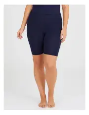 [Taking Shape] Bamboo Anti Chafe Crop Short Dark Indigo