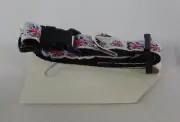 Cat Collar XS Graffiti Union Jack UK Flag Nylon by Mirage Pet Products TF