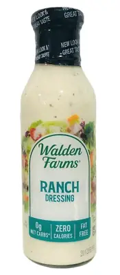 Walden Farms Ranch Calorie Free Salad Dressing 12 oz