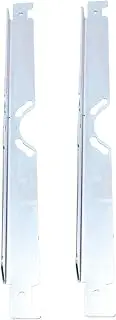 Brilluxa Toe Alignment Tool Plates, Stainless Steel Measurement Plates with Hanging Holes, Universal Fit for Vehicles, Accurate Steering Alignment