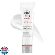 EltaMD UV Sport Sunscreen Lotion SPF 50 - Face and Body Sunscreen SPF 50, Wat