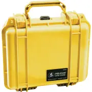 Pelican 1200 Case - Yellow with Foam