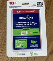 Tracfone Verizon 3G/ 4G Lte Activation Sim Card Kit Nano Standard & Micro