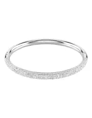 [Swarovski] Sublima Bangle Snow Pave Rhodium Plated in White