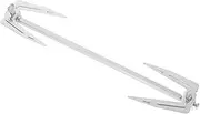Cabilock 1 Set Stainless Steel Rotisserie Fork: Chicken Roasting Forks for Air Fryer & BBQ - Grilling Accessories for Turkey Fish and Meat