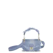 [GANNI] Apo-G Bag Mini Top Handle Denim
