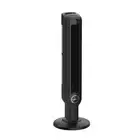 Oscillating Tower Fan Remote Control Timer Dark Mode 4 Speeds For Bedroom Living