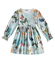 [Molo] Molo Camie printed cotton-blend dress Y 11/12 multicoloured