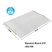 10.4 Pounds Ramp Portable Self Supporting Aluminum Angled Entry Threshold Ideal