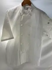 Chef Works Womens Chef’s Uniform Top Size Small NWT (Minor Defect on Sleeve)